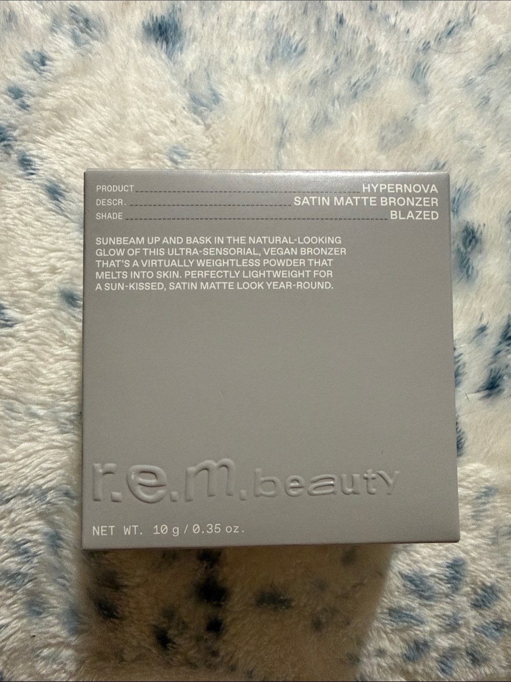 r.e.m. beauty Hypernova Satin Matte Bronzer - Blazed